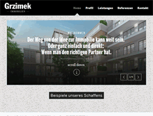 Tablet Screenshot of grzimek.info